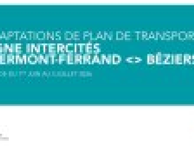 Ligne des Causses : plus de trains du 1er juin au 3 juillet 2026